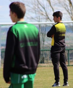 La cantera de la cantera: Juanjo al frente del Boecillo 2 Juanjo || Foto: Rosa M. Martín