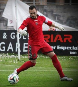 De mayor, capitán del Pucela 2 Julio