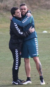 Roger: "Vamos a luchar cada partido como si fuera el último" 2 Rubi y Roger Foto: Blanquivioeltas