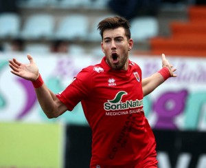 La Lupa: CD Numancia 2 Sergi Enrich celebra un gol || Foto: Heraldo de Soria