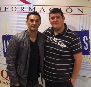 El Willy Fog de los banquillos de Valladolid 2 Manuel Retamero, con Jesús Domínguez