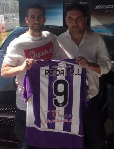 Rodri: "El Valladolid es el mejor equipo para volver a sentirme futbolista" 2 Rodri y Braulio || Foto: Sergio Sanz