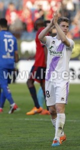 Vicente, autor del gol del Numancia
