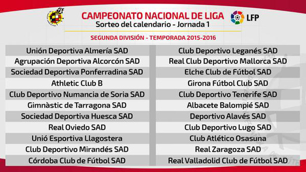 Un calendario con final en alto