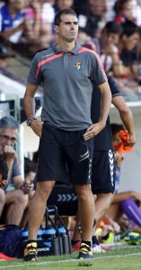 "El partido ha tenido dos tiempos" 3 Garitano || Foto: Real Valladolid