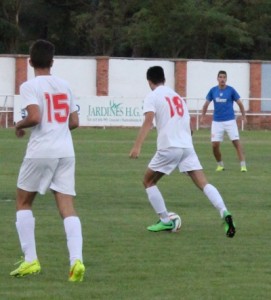 Primera prueba de dos equipos vallisoletanos 2 Momento del partido || Foto: Víctor Álvarez
