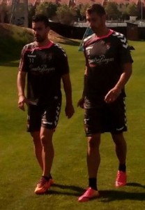 Mojica y Chica, entre algodones 2 Alfaro y Samuel || Foto: Sergio Sanz