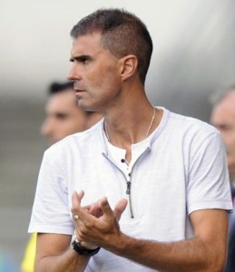 "Dejar la portería a cero también es muy importante" 2 Garitano || Foto: Real Valladolid