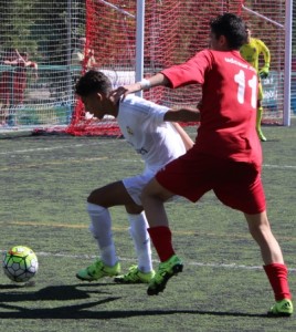 Victoria clara del Real Madrid DH ante una gran UD Sur 2 Altube y Achraf || Foto: Víctor Álvarez