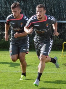 Diego Rubio y Pedro Tiba Foto: Real Valladolid