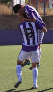 Cuestión de acierto 2 Celebración del gol de David Costa Foto: Víctor Álvarez