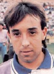 Juan Carlos Pereira, de profesión, formador 3 Pereira, en su etapa como jugador Foto: bdfutbol