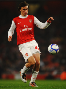 El sueño a medias de Ignasi Miquel 2 Miquel, en el Arsenal || Foto: zimbio.com