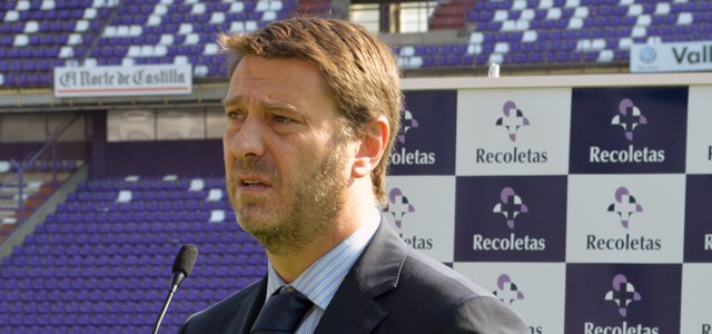 Suárez: "Si a alguno no le gusta mi proyecto, que ponga el dinero y lo cambiamos" 1 Carlos Suárez || Foto: Real Valladolid
