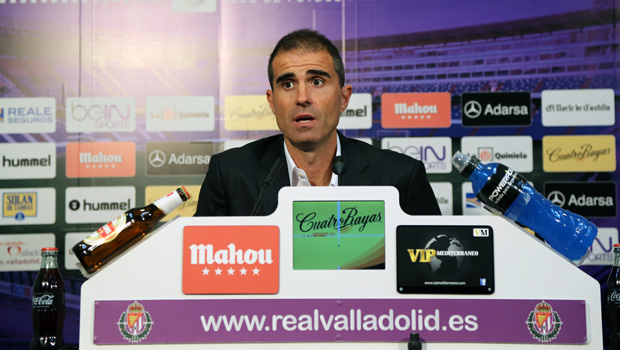 Garitano: "Poca gente me supera en fuerza y energía" 1 Garitano || Foto: Real Valladolid