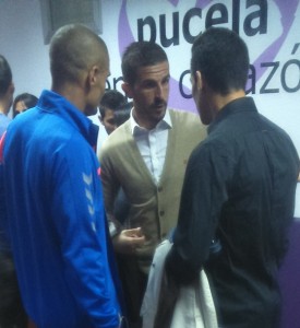 Un debut agridulce 3 Peña, Varas y Óscar || Foto: Jesús Domínguez