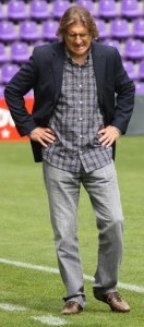 Sergio Egea y Héctor Font, los otros ex 2 Egea, en Zorrilla Foto: Futbolasturiano.es