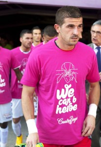 El color de la esperanza en octubre es el rosa 2 Javi Varas ||Foto: Real Valladolid