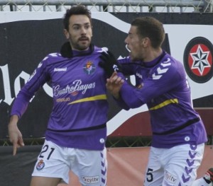 Guzmán: "No estamos teniendo suerte de cara al gol" 2 Guzmán y Tiba || Foto: LFP