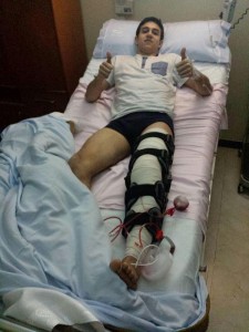 La otra cara del fútbol de Tercera 2 Héctor || Foto: Atlético Tordesillas