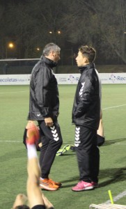 Paco de la Fuente regresa al Real Valladolid DH 2 Paco de la Fuente e Iván Cabezudo Foto: Sergio Sanz