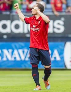 La Lupa: CA Osasuna 2 Nino, goleador osasunista || Foto: Diario de Avisos