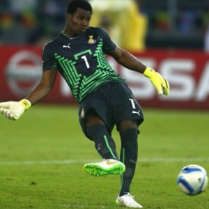 Virus FIFA goalkeeper 3 Razak, con la selección de Ghana