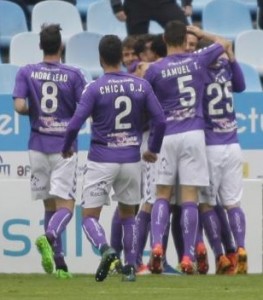 El Real Valladolid gana crédito disfrazado de Míster Increíble 2 Foto: LFP