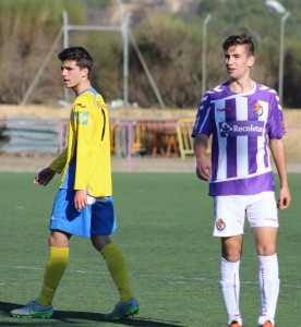 Empate ante el líder para el Real Valladolid LN 2 Mayorga y Cebri || Foto: Víctor Álvarez