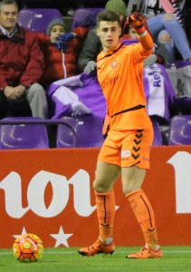 Clasificación del II Trofeo Blanquivioletas al mejor jugador 2 Kepa || Foto: Real Valladolid