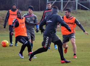 Portugal: "Lo importante no es quién juega, sino la filosofía de cómo jugamos" 2 Una acción del entrenamiento || Foto: R. Valladolid
