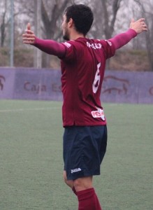 Kevin Presa celebra el 1-3 Foto: Víctor Álvarez