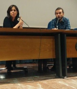 "El fútbol es útil, mas allá del sentimiento" 2 Mara Torres y Guille Galván || Foto: Colectivo Laika