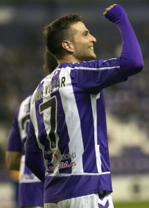 El 11 del Pucela: Jornada 16 2 Villar celebra el gol || Foto: Real Valladolid