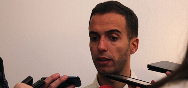 Borja Jiménez: "Ganamos un punto y jugadores" 1 Borja Jiménez || Foto: Rosa M. Martín