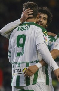 Víctor Pérez: deseo versus realidad 2 Víctor Pérez y Xisco celebran un gol || Foto: LFP