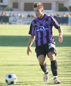 Álvaro Antón, en su época con el Valladolid Foto: Marca