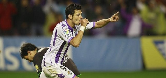 El Real Valladolid quiere repetir la historia 1 Javi Guerra, en el play off de la temporada 2010/2011 || Foto: ABC