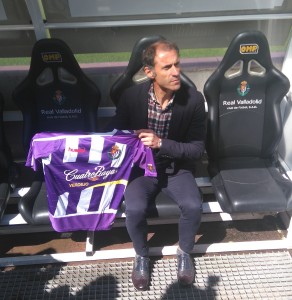 Alberto López: ''Hay posiciones en las que es obligado hacer cambios'' 2 Alberto López, el día de su presentación Foto: Jesús Domínguez