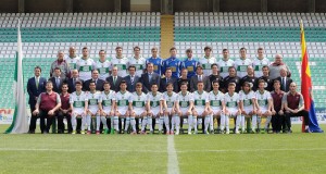 Foto oficial de la plantilla del Elche en la temporada 2012/13 Foto: Elche Diario