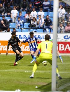 Clasificación del II Trofeo Blanquivioletas al mejor jugador 2 Kepa, en Mendizorroza || Foto: LFP
