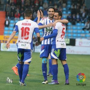 Aguza reaviva la última llama de la Ponferradina descendiendo al 'Alba' 2 Acorán, Andy y Aguza