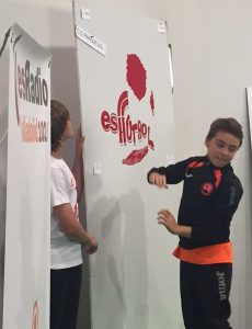 Sorteados los cruces de esFútbol 2 Dani, del Parquesol, coloca su papel Foto: Víctor Álvarez