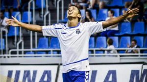 Los jugadores del Tenerife celebran un gol || Foto: Marca