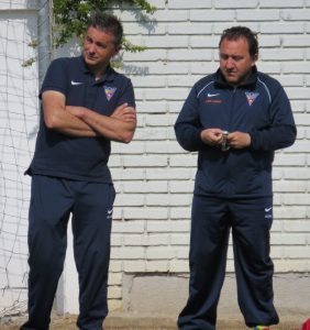 Declaraciones de los técnicos tras el Sur - Simancas 2 El cuerpo técnico de la UD Sur Foto: Raquel Gómez