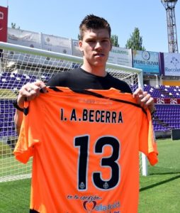 Becerra: "El interés que mostró el Real Valladolid por mí no lo mostró ningún otro club" 2 Isaac Becerra || Foto: Real Valladolid