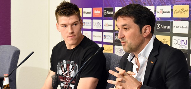 Isaac Becerra y Braulio Vázquez || Foto: Real Valladolid