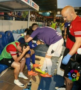 El doble drama de Ponferrada frente al histórico ascenso en Miranda 2 La Ponfe llora tras el descenso