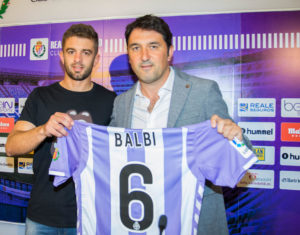 Balbi: "Para seguir creciendo se necesita ascender" 3 Balbi y Braulio || Foto: Real Valladolid
