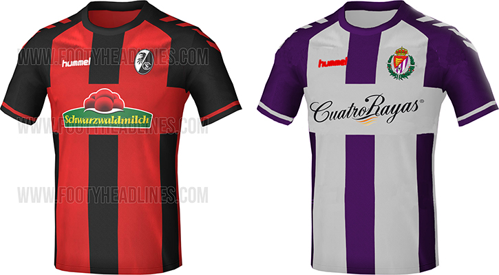 ¿Cómo serán las nuevas equipaciones del Real Valladolid? 5 Camiseta del Freiburg alemán para la temporada 2016/17 y montaje de una alternativa blanquivioleta || Imagen: MiguelinRV